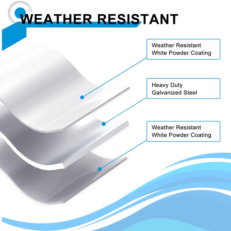 Air Jade 9,000-18,000 BTU Wall Mounting Bracket for Ductless Mini Split Air Conditioner Heat Pump Systems, Universal Mini Split Bracket, Support Up to 280 lbs - Image 4